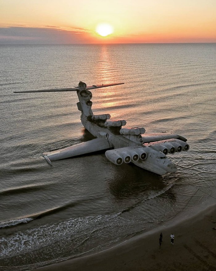 Лунь экраноплан в Дербенте