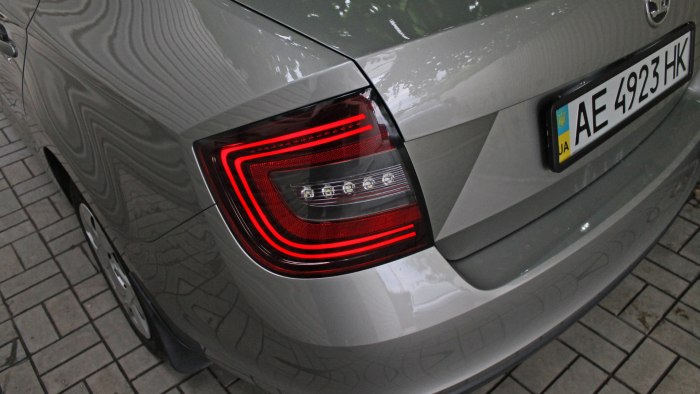 Led фонари Шкода Рапид