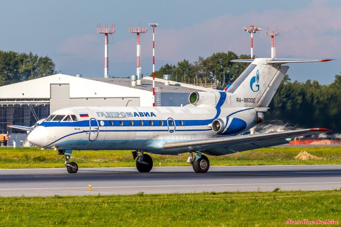 Як-40 Газпромавиа
