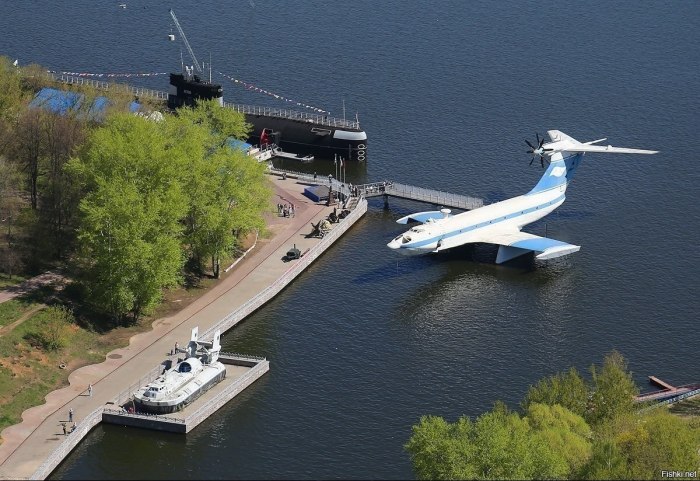 Экраноплан Орленок парк Северное Тушино