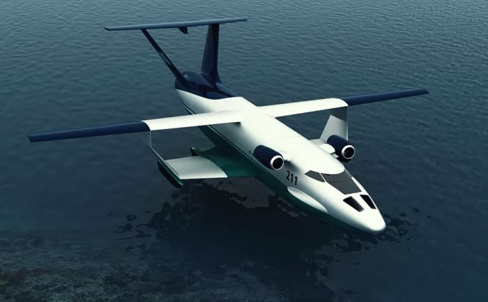 Экраноплан а-050 «Чайка»
