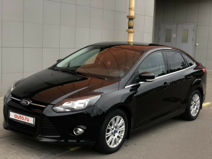 Ford Focus 3 универсал черный