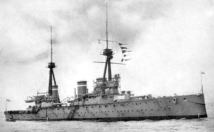 Британский линкор HMS Dreadnought