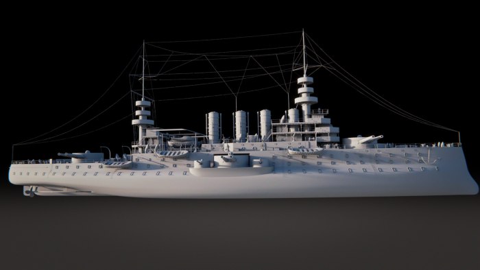 Британский линкор HMS Dreadnought