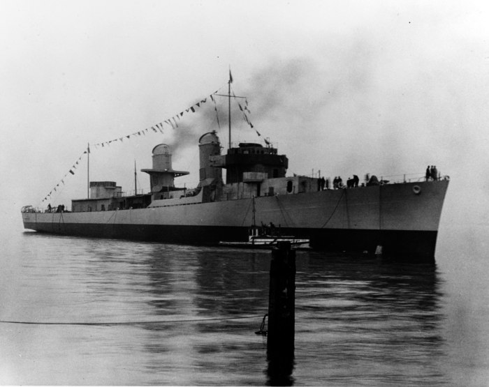 USS Johnston корабль