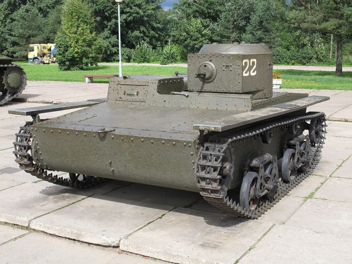 Плавающий танк т-38