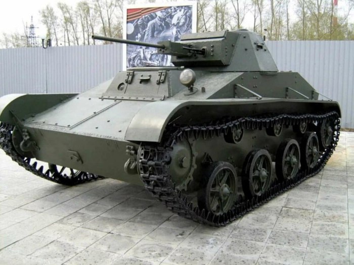 Советский танк т-60