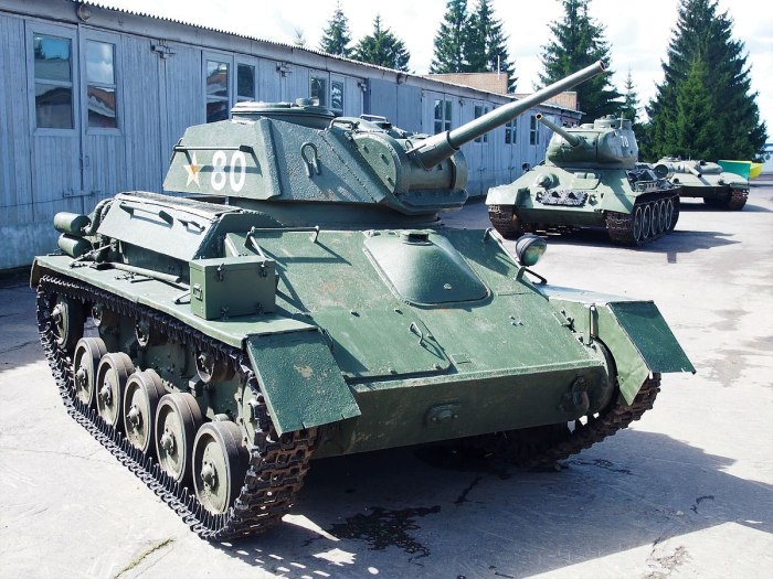 Cоветский легкий танк т-80