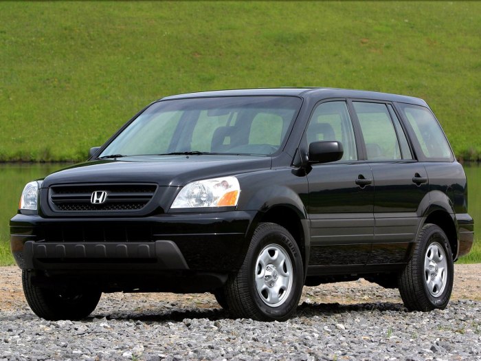 Honda Pilot 1 поколение