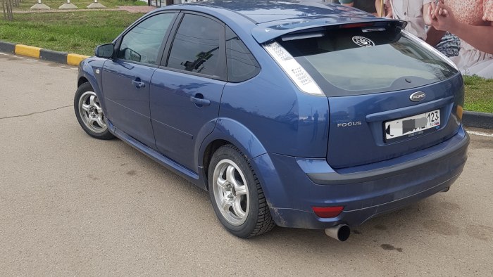 Полка своими руками Ford Focus хэтчбек Рестайлинг 2008 год
