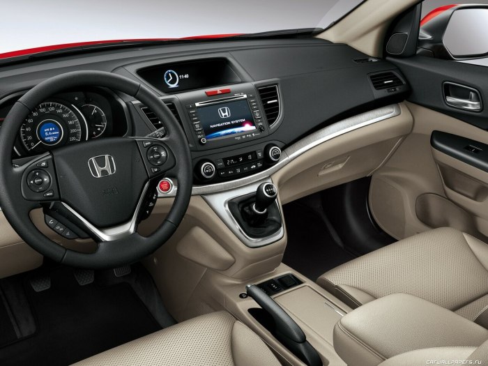 Honda CRV 2015 салон