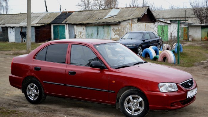 Хендай акцент автомат новый