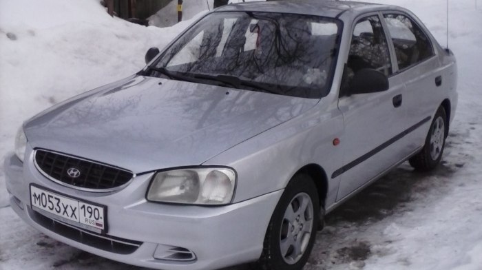 Хендай акцент на автомате в 2024 году