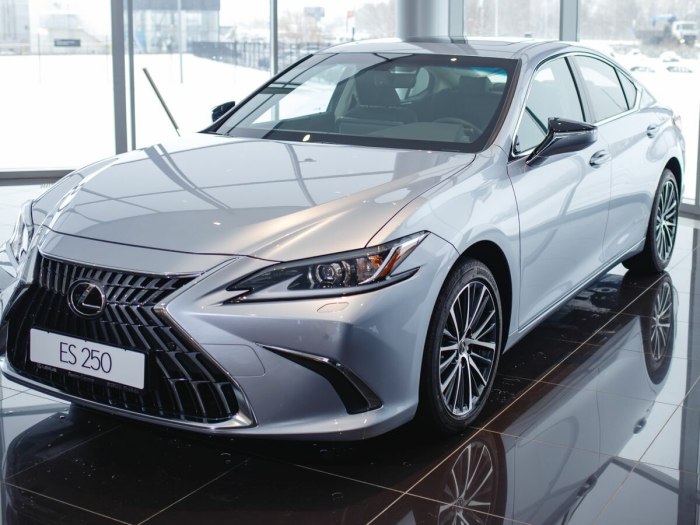 Белый Lexus es 250 2022
