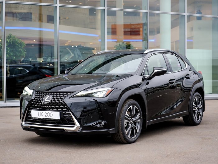 Lexus ux200 черный