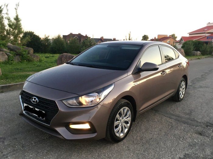 Hyundai Solaris 2021 коричневый