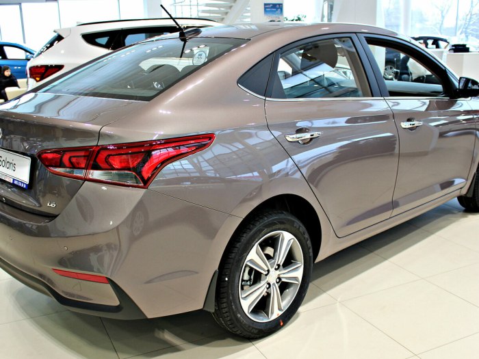 Hyundai Solaris 2019 коричневый