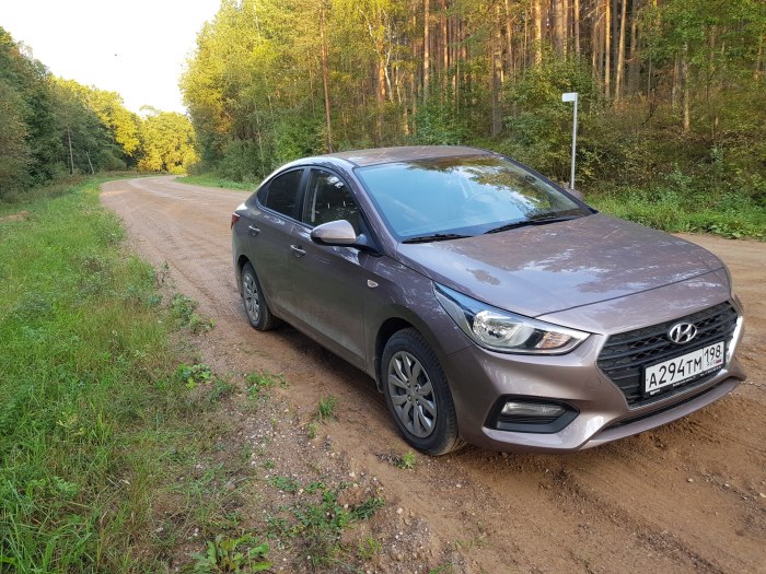 Hyundai Solaris 2020 Siena Brown