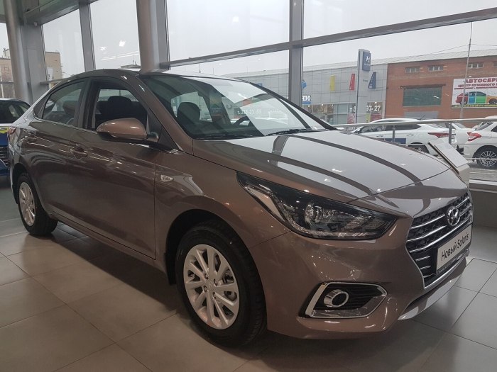 Hyundai Solaris Сиена Браун
