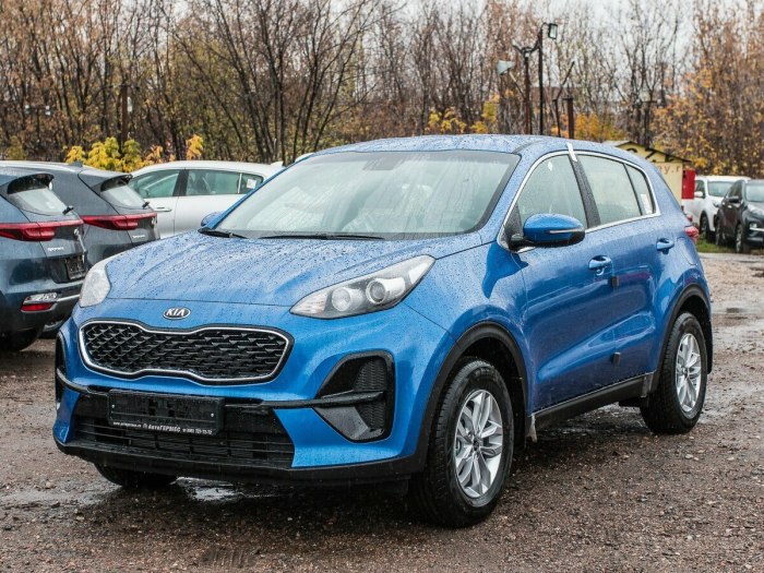 Kia Sportage 2019 синий