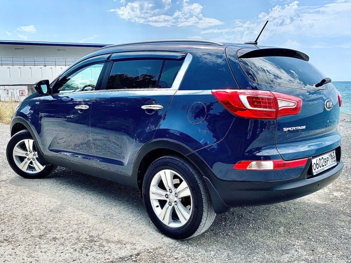 Kia Sportage 2011 синий