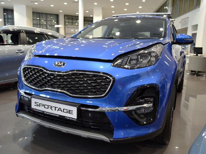 Kia Sportage 2020 синий