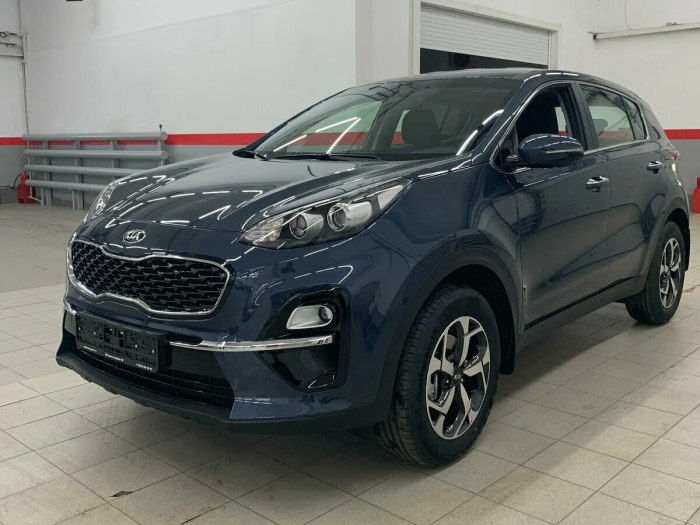Kia Sportage 2020 темно синий