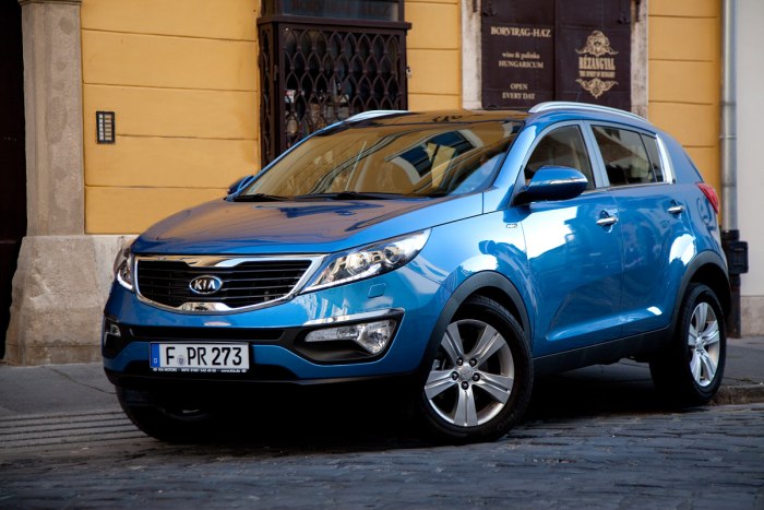 Kia Sportage 3 синий
