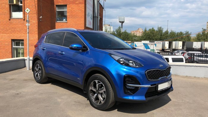 Kia Sportage 4 Blue