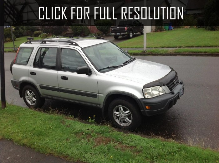 Honda crv4 1997