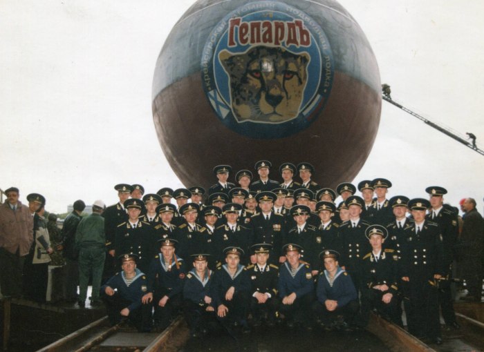 Подводная лодка к-335 «гепард».