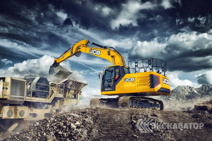 JCB 210 гусеничный