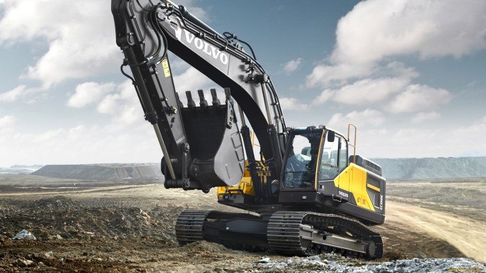 Экскаватор «Volvo ec220dlr»
