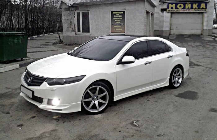 Honda Accord 7 Type s белый