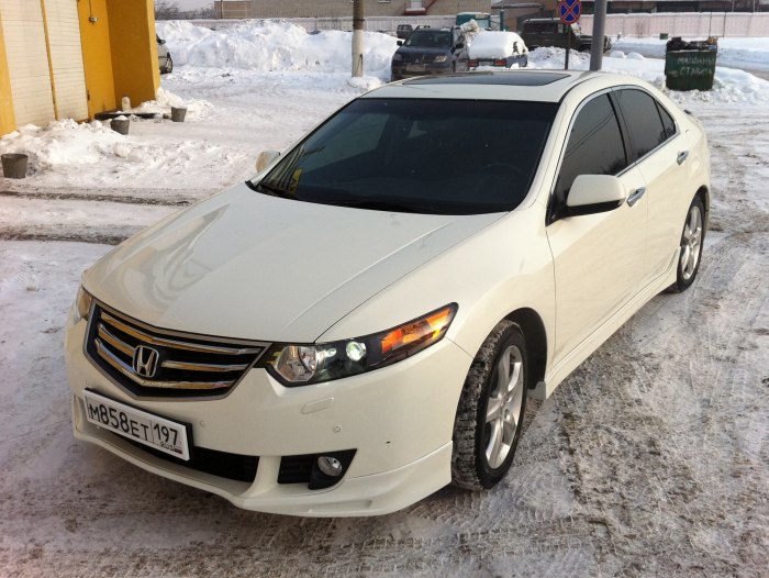 Honda Accord 2008 белая