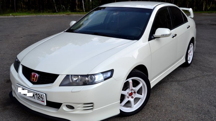 Honda Accord 2007 белая