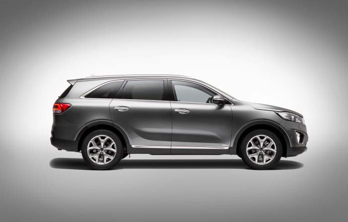 Kia Sorento боком