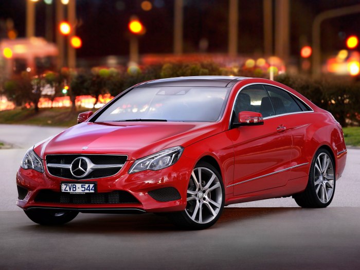 Mercedes e class Coupe c207