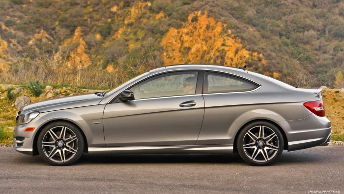 Mercedes c class Coupe 2013