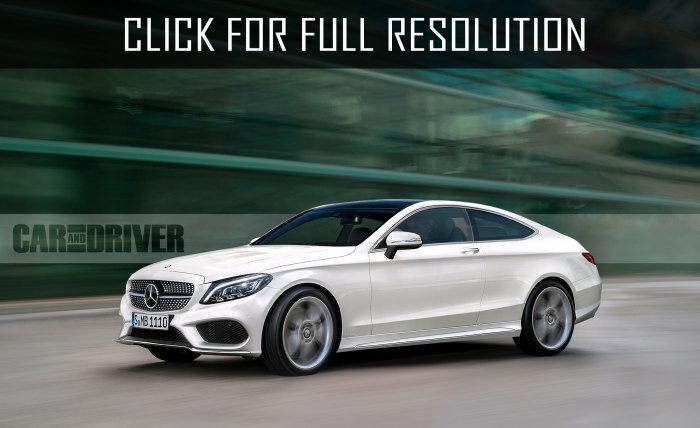 Mercedes Benz c class 2014 Coupe