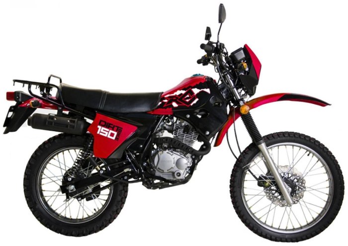 Мотоцикл Racer rc150-23x Enduro l150