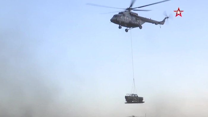Ми-26 на внешней подвеске