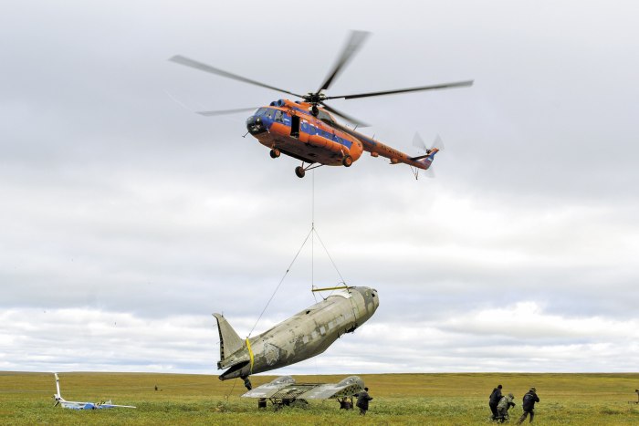 Грузовой вертолёт ми-8