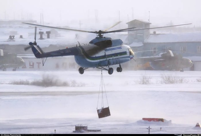 Грузовой вертолёт ми-8