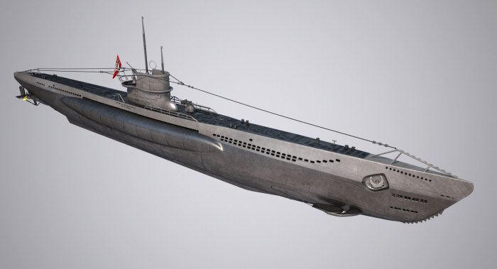 U-Boat подлодки типа 7с