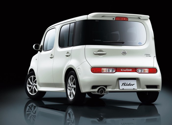 Nissan Cube z12 комплектация Rider