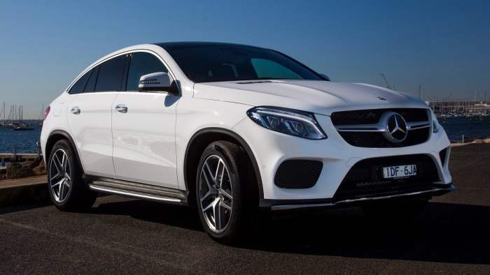Мерседес GLE 350 белый купе
