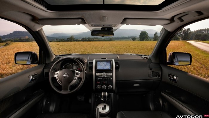 Nissan x-Trail t31 салон