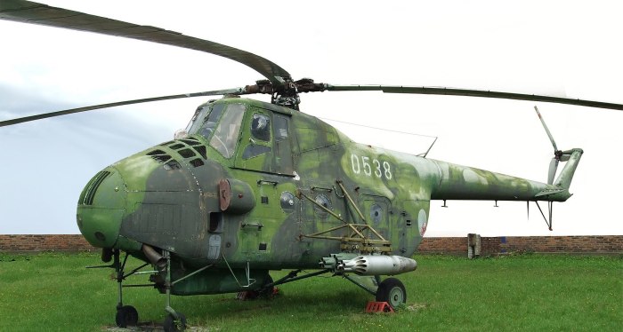 Ми-4 вертолёт салон