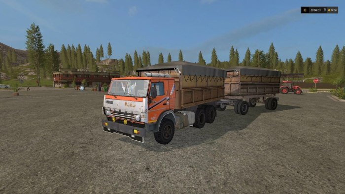 FS 17 прицеп для КАМАЗА
